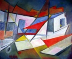 House of Cards -- House of Cards. An abstract cubism.