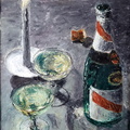 Celebration - 1956 (NFS) (3188 visits) This was painted in 1956, probably around the time Bob proposed to Phyllis Freshwater. Celebration - 1956 (NFS)