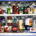The Pantry - 1956 (NFS) (3205 visits) My first pantry painting. Done with a palette knife, Painted in Pittsburgh - 1956. I stayed up all n... The Pantry - 1956 (NFS)