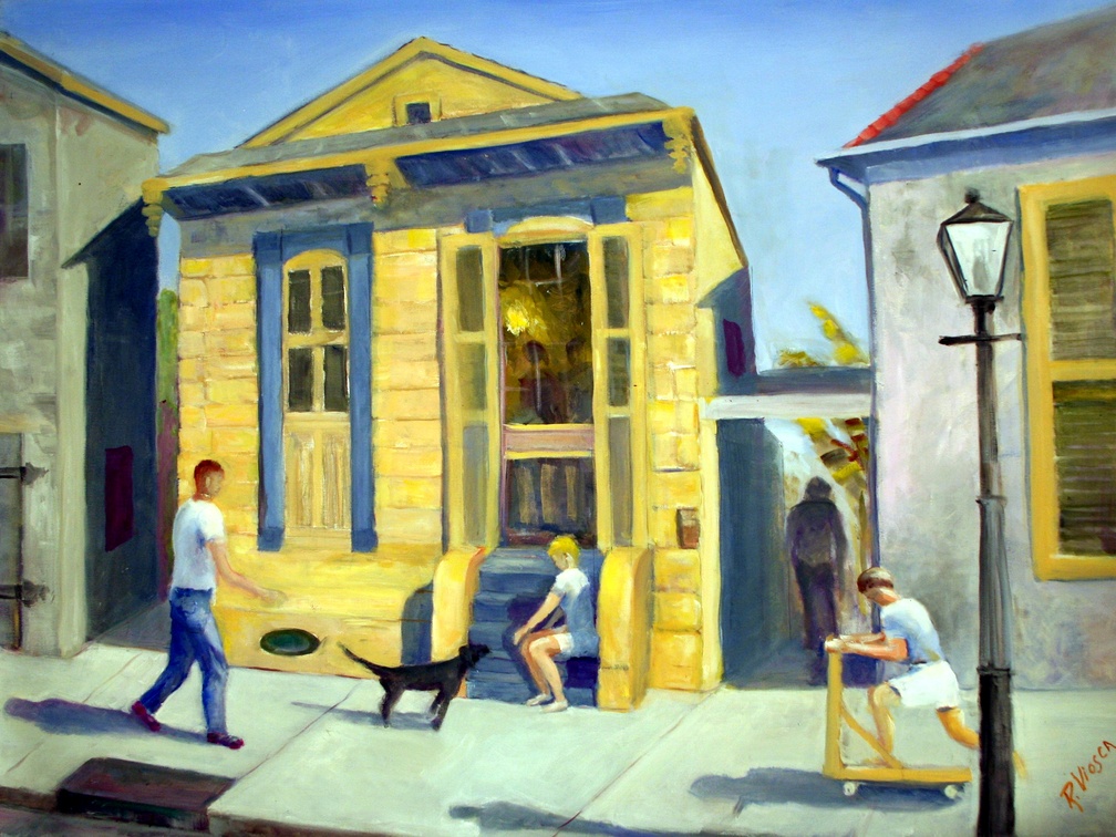 Shotgun House in the French Quarter