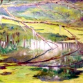 Swamp Pond (SOLD) (26461 visingar) A scene painted during my cypress and pond slime phase. Location is in nature park near my home. Swamp Pond (SOLD)