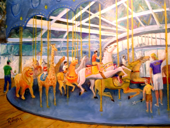 The Flying Horses at City Park (7573 visites) The carousel at City Park. We called it The Flying Horses, not the carousel. Recently restored afte... The Flying Horses at City Park