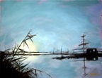 Vanishing Wetlands (SOLD) -- Vanishing wetlands near Delacroix Island.