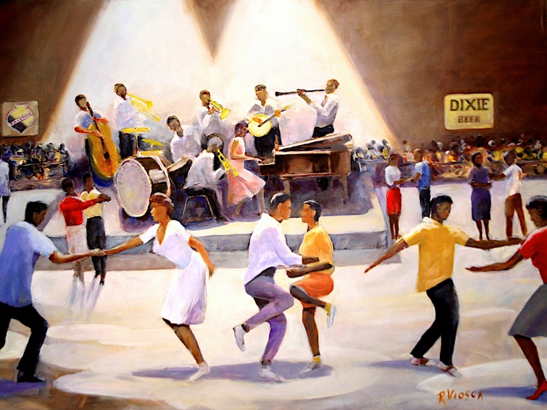 Jivin' to Jazz (7341 návštev) Jivin' to Jazz, a night club scene of people dancing to a typical jazz band before WWII. Jivin' to Jazz