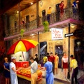 Late Nite French Quarter Dining  (SOLD)