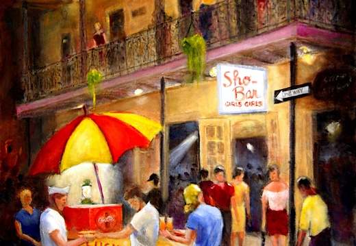 Late Nite French Quarter Dining  (SOLD)