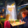 The Flaming Fountain - Pat O'Brien's