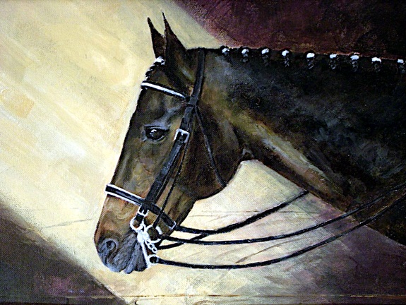 Art (3841 visits) A portrail of one of our horses named Little Big Hawk, better known as Art. I tried to use him as a ... Art