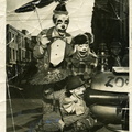 Mardi Gras Clowns reference photo ca 1946