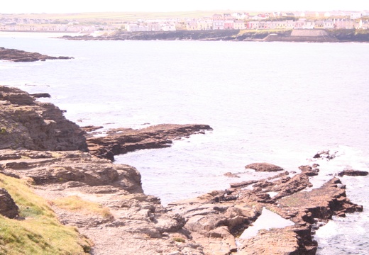 Cliffs at Kilkee Ireland (869 visits) Taken during Bob's trip to Ireland in August 2005 Cliffs at Kilkee Ireland