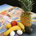Still Life on an Abstract Painting