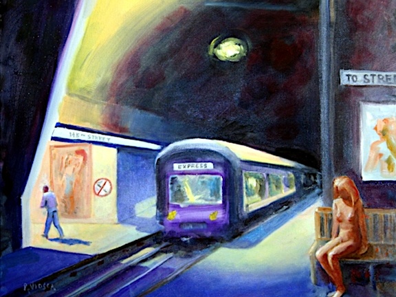 End of the Line (2788 visite) A girl once told me she had a nightmare in which she found herself nude in a subway station. I used ... End of the Line