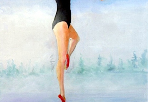 On the Rocks (4660 visits) A fantasy of a ballerina practicing in the early morning at a lake home. On the Rocks