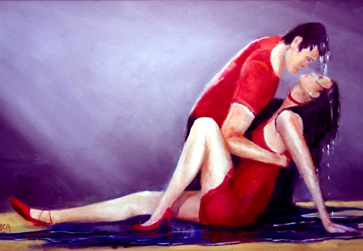 Tango Finale (3256 visits) End of a passionate tango. Tango Finale