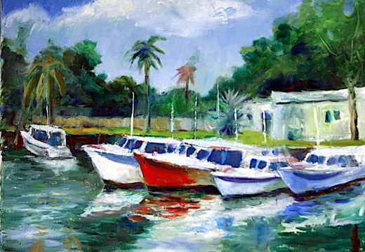 Boats in Canal