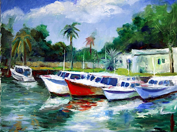 Boats in Canal