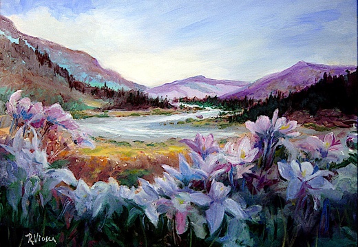 Colorado-Stream from the Mountains (SOLD)