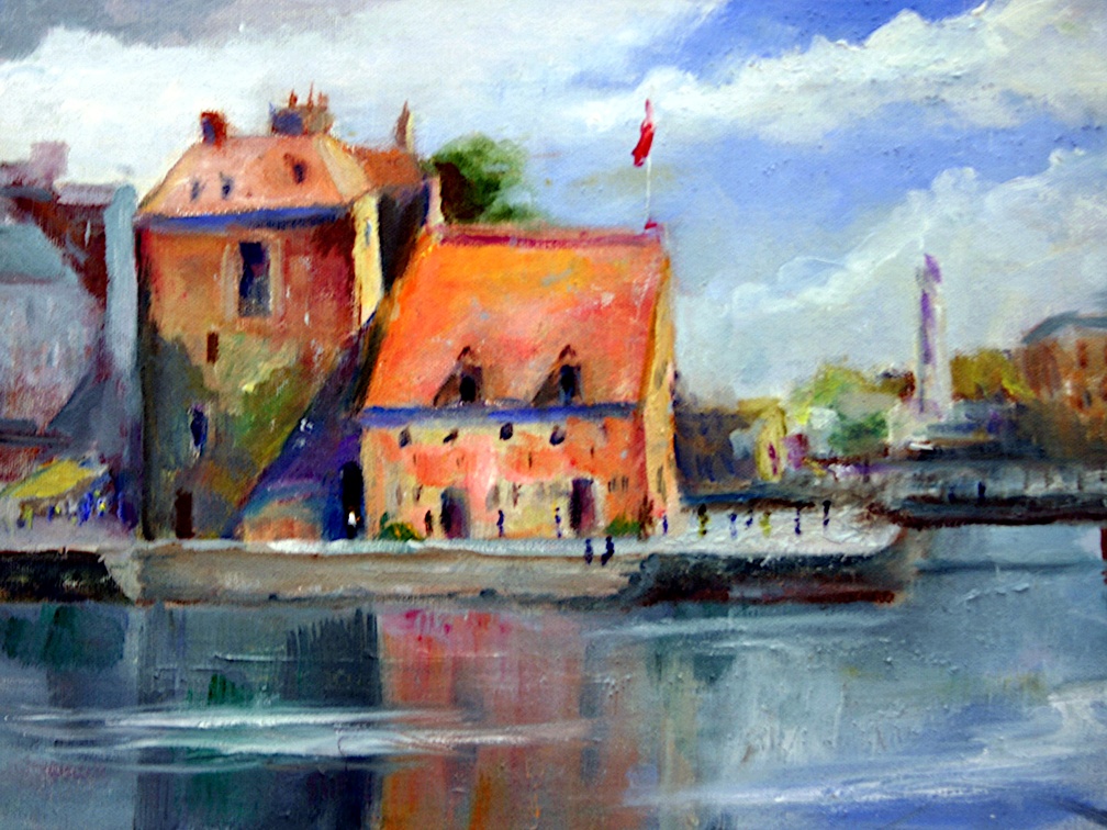 Harbor at Honfleur (SOLD)