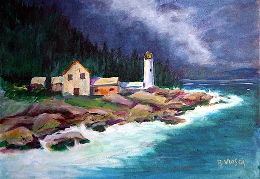Oregon Lighthouse (8888 visits) Lighthouse on Oregon Coast. Oregon Lighthouse