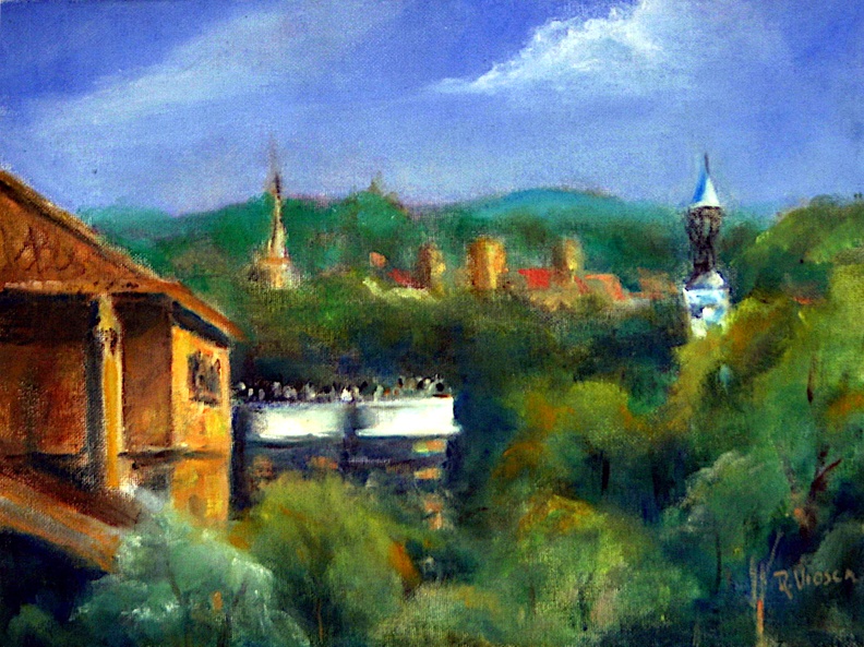 Park in Barcelona (8161访问量) Park Overlook - Barcelona. Park in Barcelona