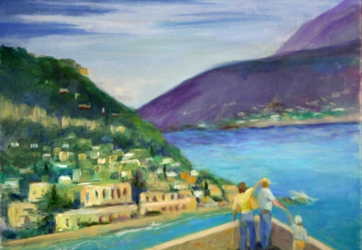 Naples Bay Overlook (7573 visits) Naples Bay Overlook. Plein aire painting Naples Bay Overlook