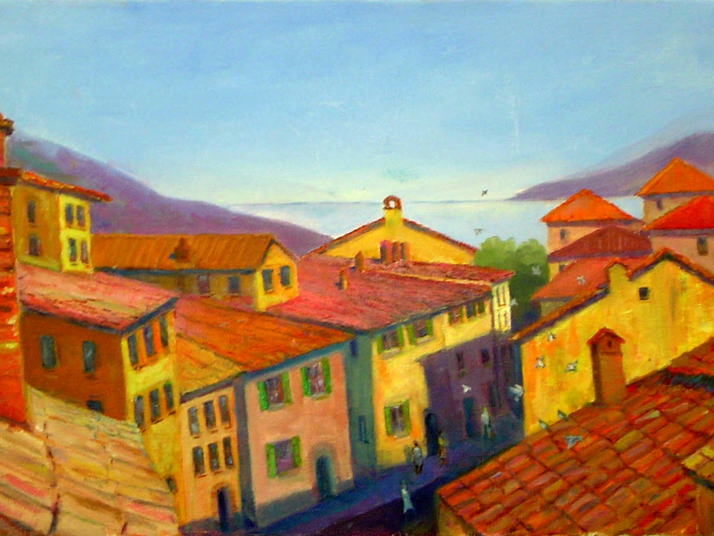 Rooftops of Cortona