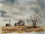 Shattered Dreams -- An abandoned farm house falling into ruin in Minesota.