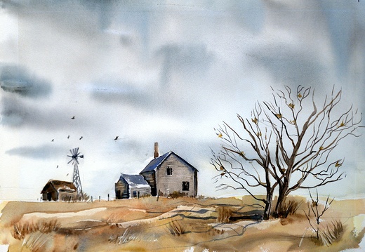 Shattered Dreams (Restored) (2239 visites) An abandoned farm house falling into ruin in Minnesota.
The original is yellowed and damaged. This ... Shattered Dreams (Restored)