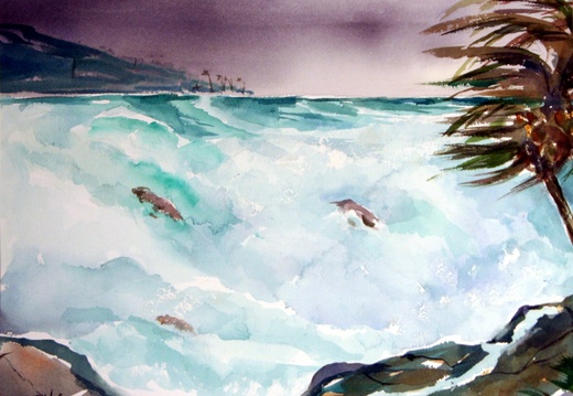 Stormy Seas (5666 visites) Reminiscent of Katrina Stormy Seas