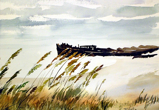 The Derelict (6787 visites) From memory of someplace I've been. The Derelict