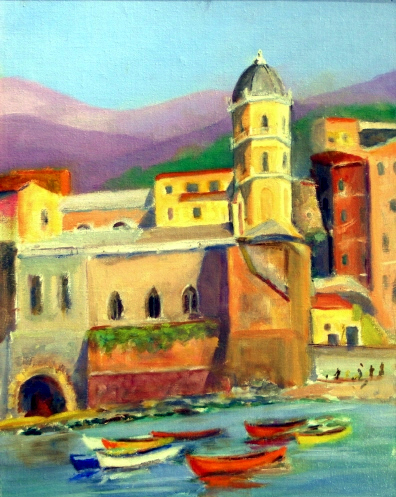 Vernazza Boats