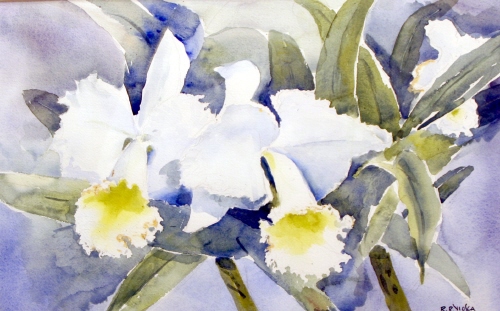 White Orchids (SOLD)